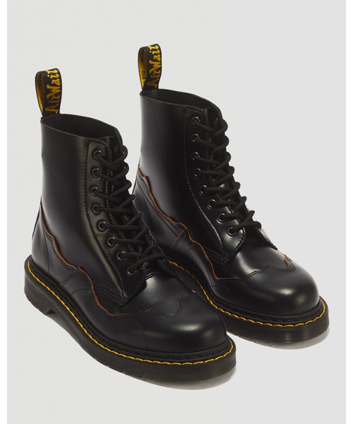 Dr. Martens(ドクターマーチン)の「Dr. Martens/ドクターマーチン 1460 PASCAL RI 8 ホール ブーツ 43214001(ブーツ・メンズ・ブラック・UK7/UK6/UK5/UK4/UK3/UK11/UK10/UK9/UK8)」の6枚目の写真