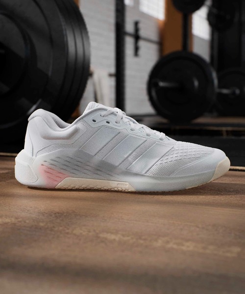 adidas(アディダス)の「ドロップセット 4 トレーニング / Dropset 4 Training / アディダス adidas(スニーカー・レディース・ホワイト・22.0cm/22.5cm/23.5cm/23.0cm/26.0cm/25.5cm/24.0cm/24.5cm/25.0cm)」の1枚目の写真