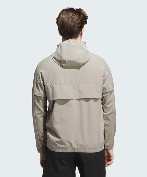 adidas(アディダス)の「ゴートゥー フルジップ ウインドブレーカー【adidas Golf/アディダスゴルフ】(ブルゾン・メンズ・ベージュ・XX-LARGE/3XL/LARGE/MEDIUM/SMALL/X-LARGE)」の2枚目の写真