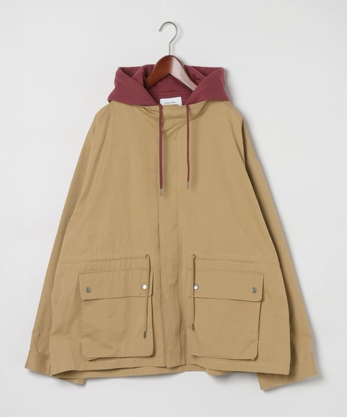 niko and...(ニコアンド)の「フェイクレイヤードモッズコート(モッズコート・メンズ・ネイビー/ベージュ・MEDIUM/LARGE)」の21枚目の写真
