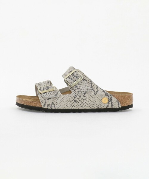 BIRKENSTOCK(ビルケンシュトック)の「【国内EXCLUSIVE】<BIRKENSTOCK>アリゾナ プリント スネーク サンダル(サンダル・メンズ・ライトグレー・39/40/43/42/41)」の1枚目の写真