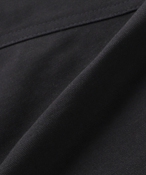 YUKI HASHIMOTO(ユウキハシモト)の「YUKI HASHIMOTO / ユウキハシモト TWISTED WORK PANTS(スラックス・メンズ・ブラック/チャコールグレー・46/44)」の4枚目の写真