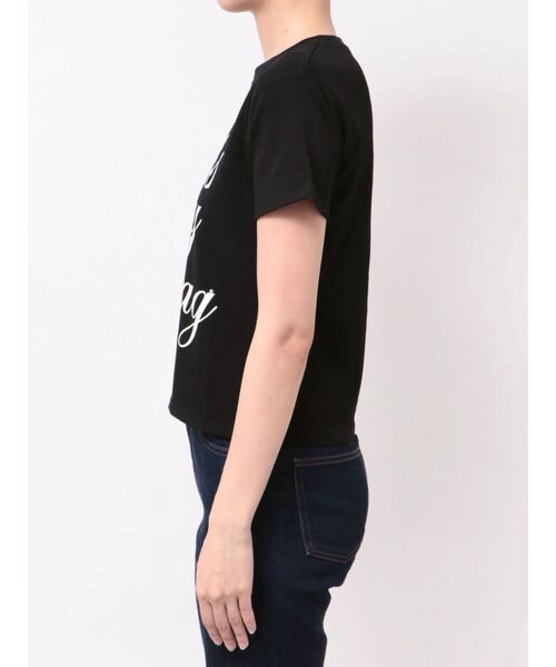 jouetie(ジュエティ)の「ロゴフィットTシャツ(Tシャツ/カットソー・レディース・ブラック/オフホワイト/イエロー・FREE)」の17枚目の写真
