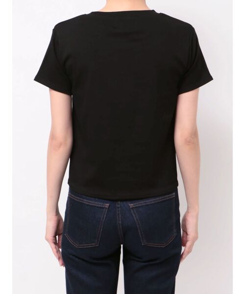jouetie(ジュエティ)の「ロゴフィットTシャツ(Tシャツ/カットソー・レディース・ブラック/オフホワイト/イエロー・FREE)」の18枚目の写真