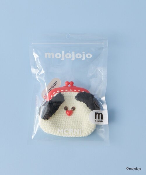 BIRTHDAY BAR(バースデイバー)の「【mojojojo×macaroni edge】毛糸のがま口ポーチ(ポーチ・レディース・イエロー/ブルー/ピンク/レッド/ホワイト・0)」の17枚目の写真