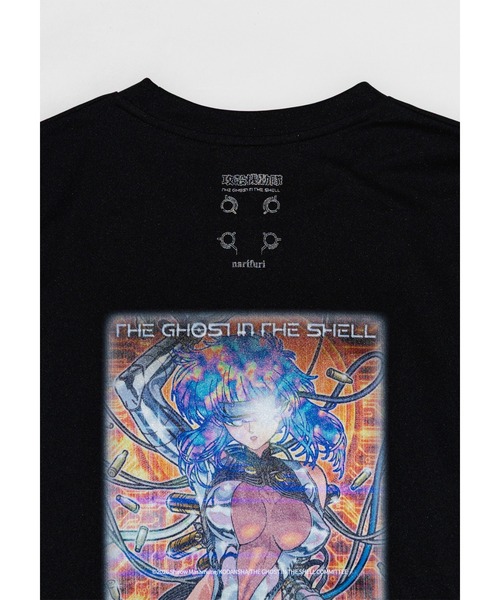 narifuri（ナリフリ）の「narifuri × 攻殻機動隊 THE GHOST IN THE SHELL ドライロングTシャツ（Tシャツ/カットソー・メンズ・ブラック/ホワイト/カーキ・SMALL/MEDIUM/LARGE/X-LARGE）」の6枚目の写真