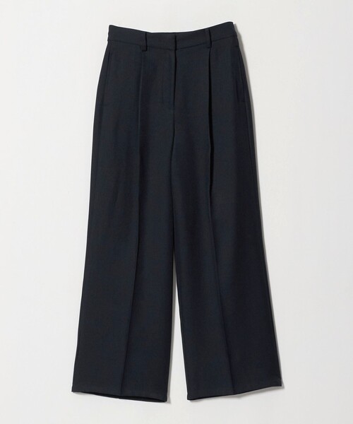 A DAY IN THE LIFE UNITED ARROWS(アデイインザライフユナイテッドアローズ)の「ウールライク タックワイドパンツ-ウォッシャブル- <A DAY IN THE LIFE>(その他パンツ・レディース・ダークグレー/ベージュ/ネイビー・M/S)」の11枚目の写真