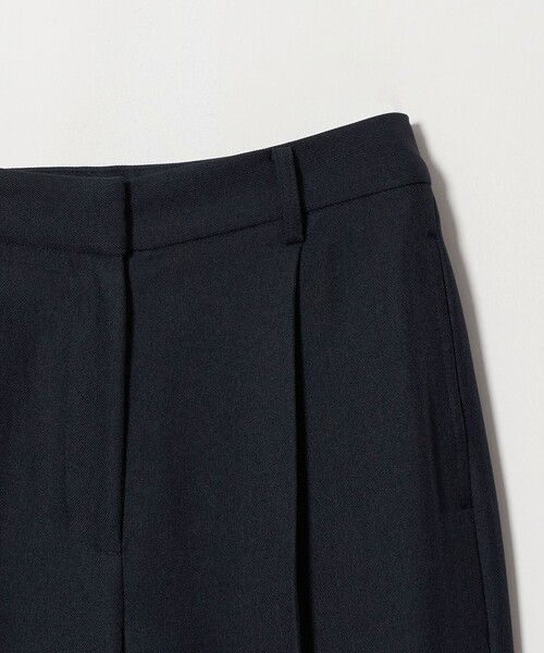A DAY IN THE LIFE UNITED ARROWS(アデイインザライフユナイテッドアローズ)の「ウールライク タックワイドパンツ-ウォッシャブル- <A DAY IN THE LIFE>(その他パンツ・レディース・ダークグレー/ベージュ/ネイビー・M/S)」の13枚目の写真