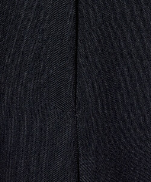 A DAY IN THE LIFE UNITED ARROWS(アデイインザライフユナイテッドアローズ)の「ウールライク タックワイドパンツ-ウォッシャブル- <A DAY IN THE LIFE>(その他パンツ・レディース・ダークグレー/ベージュ/ネイビー・M/S)」の18枚目の写真