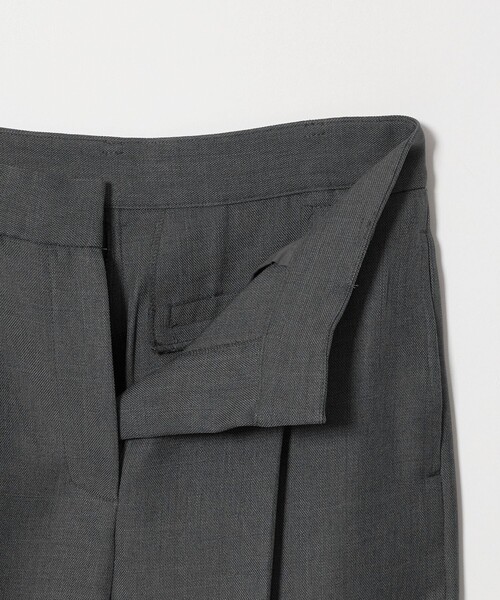 A DAY IN THE LIFE UNITED ARROWS(アデイインザライフユナイテッドアローズ)の「ウールライク タックワイドパンツ-ウォッシャブル- <A DAY IN THE LIFE>(その他パンツ・レディース・ダークグレー/ベージュ/ネイビー・M/S)」の21枚目の写真