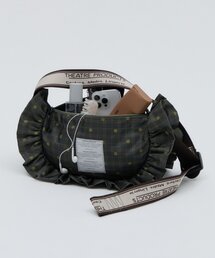 【THEATRE PRODUCTS別注】ツイルフリルハーフムーンショルダーバッグ
