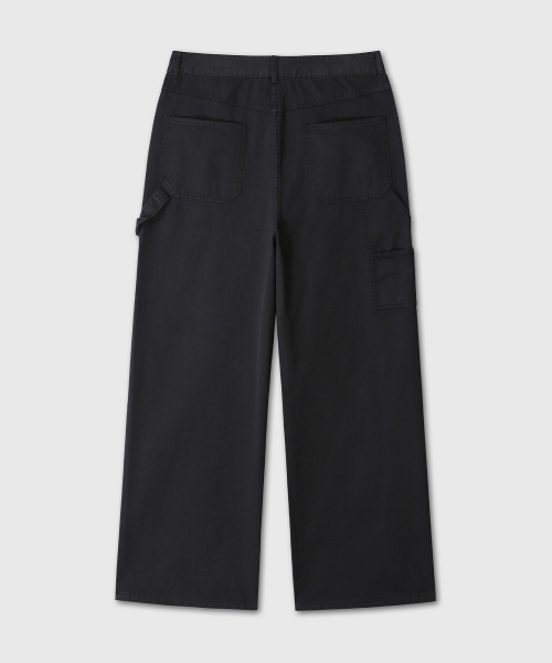 DIVEIN（ダイブイン）の「WASHED FATIGUE CARPENTER PANTS (BLACK)（その他パンツ・メンズ・その他・1/2/0）」の3枚目の写真