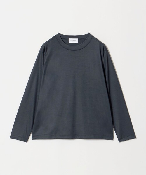 BEAUTY&YOUTH UNITED ARROWS(ビューティーアンドユースユナイテッドアローズ)の「毛 ロングスリーブ プルオーバー(Tシャツ/カットソー・レディース・ダークグレー/ライトグレー/ネイビー・FREE)」の3枚目の写真