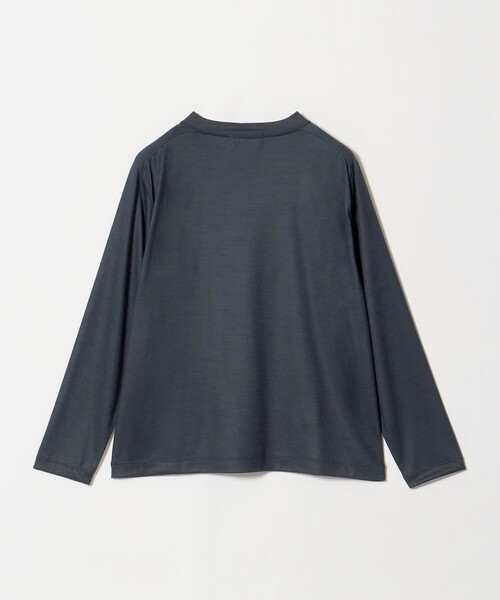BEAUTY&YOUTH UNITED ARROWS(ビューティーアンドユースユナイテッドアローズ)の「毛 ロングスリーブ プルオーバー(Tシャツ/カットソー・レディース・ダークグレー/ライトグレー/ネイビー・FREE)」の4枚目の写真