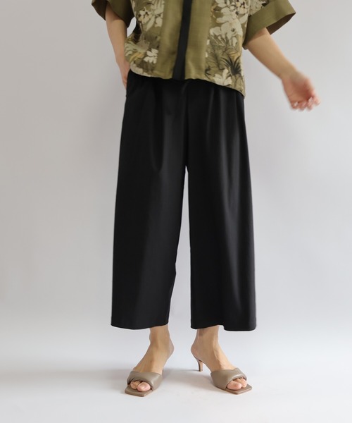 etre relie(エトレリー)の「アサレチックワイドパンツ(その他パンツ・レディース・ライトグレー/ブラック/グレイッシュベージュ・MEDIUM/SMALL)」の19枚目の写真
