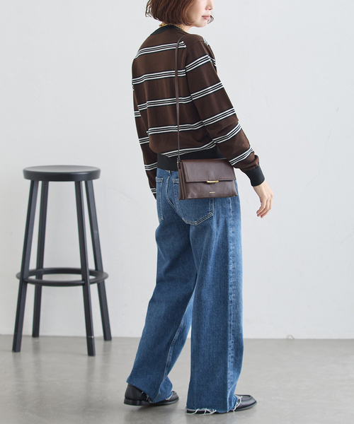 journal standard L'essage(ジャーナルスタンダードレサージュ)の「《/手洗い可》CASHWOOLエクストラファインメリノ カーディガン(カーディガン/ボレロ・レディース・チャコールグレー/レッド/ブラウン・FREE)」の16枚目の写真