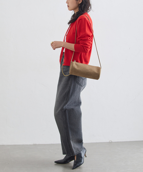 journal standard L'essage(ジャーナルスタンダードレサージュ)の「《/手洗い可》CASHWOOLエクストラファインメリノ カーディガン(カーディガン/ボレロ・レディース・チャコールグレー/レッド/ブラウン・FREE)」の21枚目の写真
