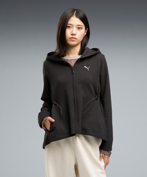 PUMA プーマ ウィメンズ ESS エレベーテッド MX フルジップ フーディ DK