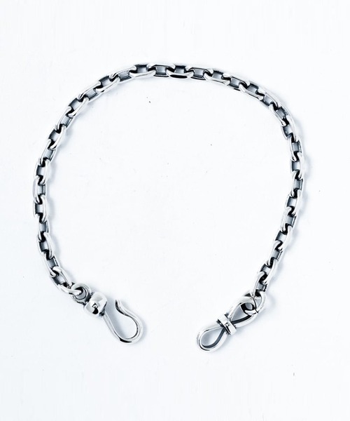 STUDIOUS(ステュディオス)の「【WAKAN SILVER SMITH】BN-062 Mebiusu hook bracelet (SS)(ネックレス・メンズ・シルバー・FREE)」の1枚目の写真