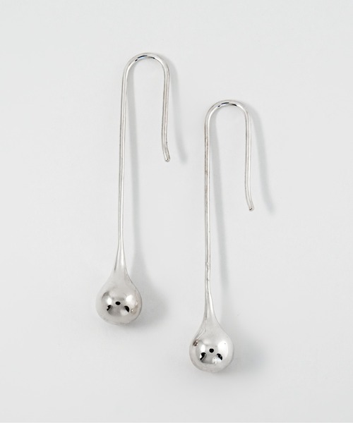 RAGBAG STUDIO(ラグバッグストゥディオズ)の「【RagBag/ラグバッグ】シルバー ピアス Datura Long Drop Earrings(ピアス(両耳用)・レディース・シルバー・FREE)」の1枚目の写真