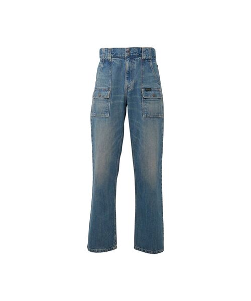 HYSTERIC GLAMOUR(ヒステリックグラマー)の「ブッシュデニムパンツ(デニムパンツ・メンズ・ライトインディゴブルー・29inch/28inch/33inch/32inch/31inch/30inch)」の1枚目の写真