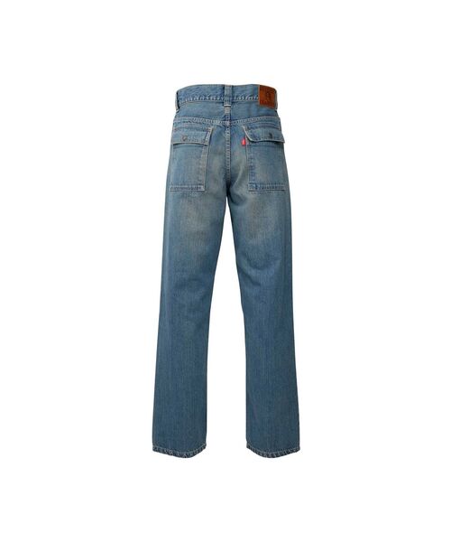 HYSTERIC GLAMOUR(ヒステリックグラマー)の「ブッシュデニムパンツ(デニムパンツ・メンズ・ライトインディゴブルー・29inch/28inch/33inch/32inch/31inch/30inch)」の2枚目の写真
