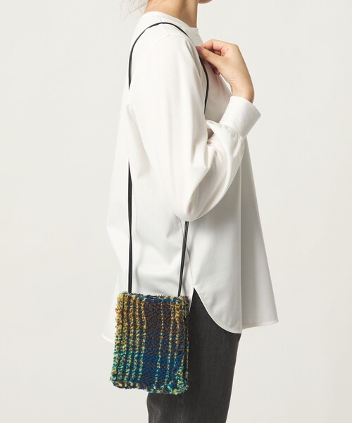 SY UNITED ARROWS(シーユナイテッドアローズ)の「<SY>スクエア ボアショルダーパターン(ショルダーバッグ・レディース・その他2/その他1・FREE)」の2枚目の写真