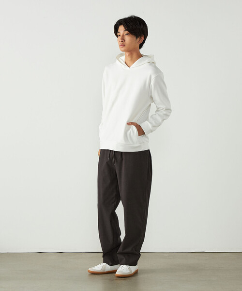 COMME CA ISM(コムサイズム)の「ウールライク グレンチェックリラックスワイドパンツ(その他パンツ・メンズ・ダークブラウン/ネイビー・L/S/M)」の9枚目の写真