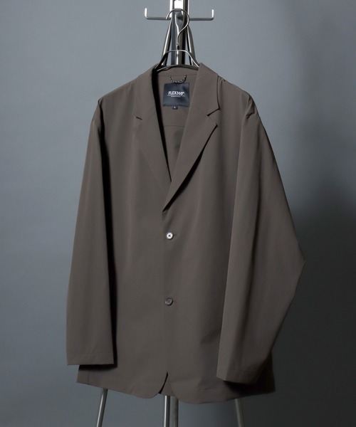 ANPAS(アンパス)の「FLEX360° Relaxed 2-Button Tailored Jacket /<セットアップ可>フレックス360° リラックス 2B テーラードジャケット メンズ ビジカジ メンズ スーツ アウター <S~LLサイズ>(テーラードジャケット・メンズ・ブラウン/ネイビー/ブラック・LL/L/M/S)」の1枚目の写真