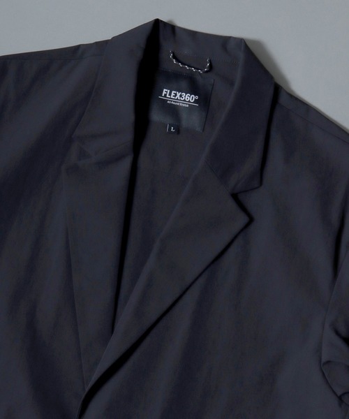 ANPAS(アンパス)の「FLEX360° Relaxed 2-Button Tailored Jacket /<セットアップ可>フレックス360° リラックス 2B テーラードジャケット メンズ ビジカジ メンズ スーツ アウター <S~LLサイズ>(テーラードジャケット・メンズ・ブラウン/ネイビー/ブラック・LL/L/M/S)」の18枚目の写真