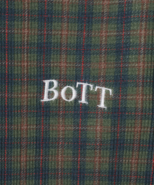 BOTT(ボット)の「BoTT / ボット CHECK THERMAL(Tシャツ/カットソー・メンズ・ピンク/グリーン・SMALL/MEDIUM)」の7枚目の写真