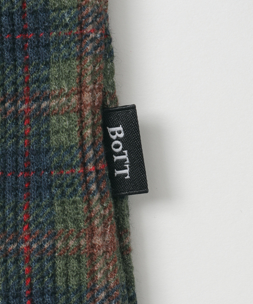 BOTT(ボット)の「BoTT / ボット CHECK THERMAL(Tシャツ/カットソー・メンズ・ピンク/グリーン・SMALL/MEDIUM)」の9枚目の写真