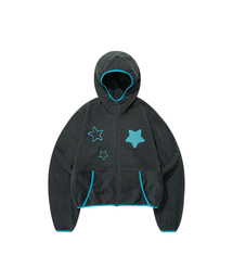 ラビット スター ボアジャケット ジップアップパーカー(1color)