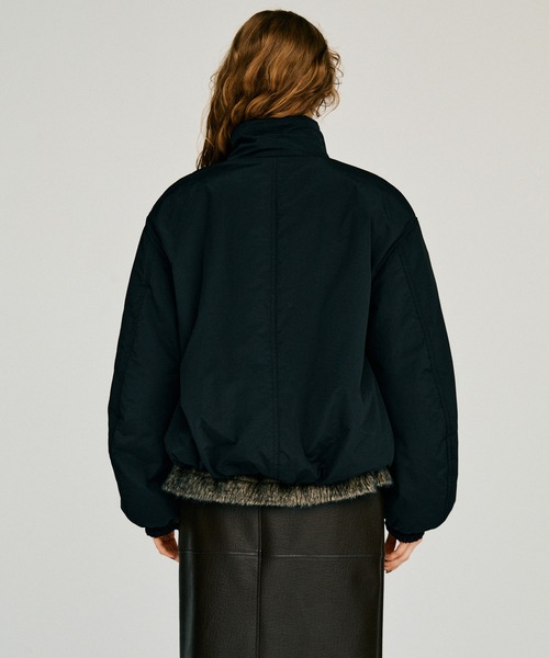 PRANK PROJECT(プランクプロジェクト)の「【2026Winter Pre-Order】パデッドウィンドブレーカー / Padded Windbreaker(ナイロンジャケット・レディース・レッド/ベージュ/ブラック・FREE)」の13枚目の写真
