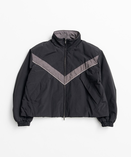 PRANK PROJECT(プランクプロジェクト)の「【2026Winter Pre-Order】パデッドウィンドブレーカー / Padded Windbreaker(ナイロンジャケット・レディース・レッド/ベージュ/ブラック・FREE)」の16枚目の写真