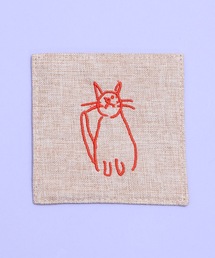 COMMON WARE（コモンウェアー）の「EC : DOODLE EMBROIDERY COASTER ドゥードゥル 刺繍コースター（ランチョンマット/テーブルウェア）」
