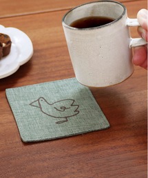 COMMON WARE（コモンウェアー）の「EC : DOODLE EMBROIDERY COASTER ドゥードゥル 刺繍コースター（ランチョンマット/テーブルウェア）」