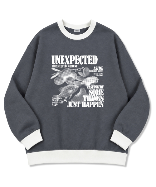 TI.GLAKE(ティーグレイク)の「A.SIDE オーバーサイズ 特厚裏毛 リンガースウェットTシャツ 2color(スウェット・レディース・ブラック/チャコール・MEDIUM/LARGE/X-LARGE/XX-LARGE)」の3枚目の写真