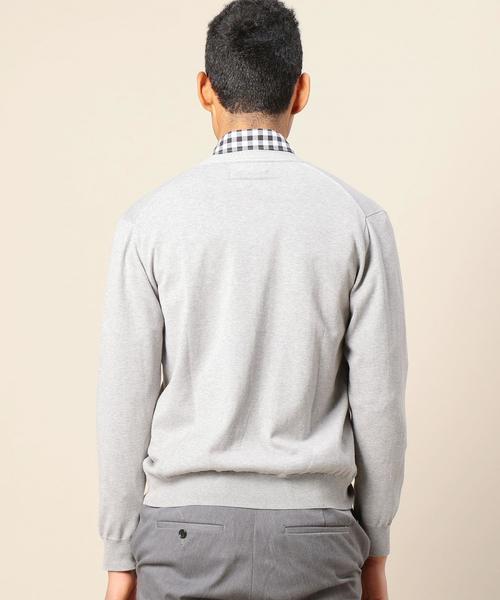 BEAUTY&YOUTH UNITED ARROWS(ビューティーアンドユースユナイテッドアローズ)の「BY イタリーヤーン コットン Vカーディガン◆(カーディガン/ボレロ・メンズ・ブラック/グレー/ネイビー・SMALL/X-LARGE/MEDIUM/LARGE)」の16枚目の写真