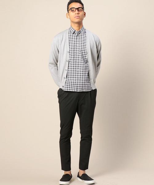 BEAUTY&YOUTH UNITED ARROWS(ビューティーアンドユースユナイテッドアローズ)の「BY イタリーヤーン コットン Vカーディガン◆(カーディガン/ボレロ・メンズ・ブラック/グレー/ネイビー・SMALL/X-LARGE/MEDIUM/LARGE)」の18枚目の写真