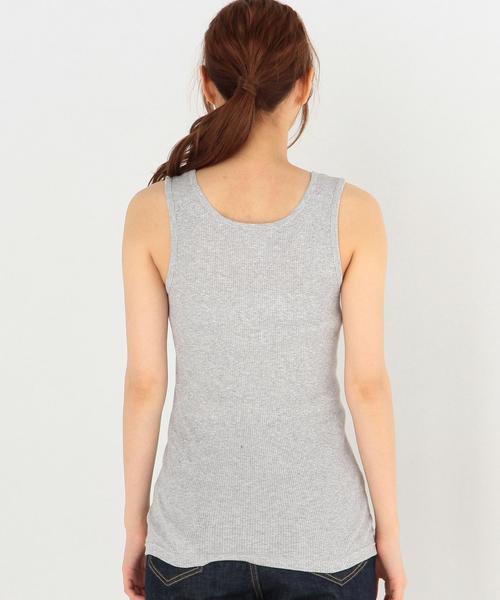 Another Edition(アナザーエディション)の「Hanes Undies アンダータンクトップ/Hanes Undies TT ◆(タンクトップ・レディース・ホワイト/ブラック/ライトグレー/オリーブ・フリー)」の5枚目の写真