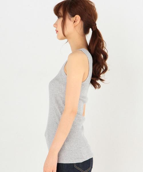 Another Edition(アナザーエディション)の「Hanes Undies アンダータンクトップ/Hanes Undies TT ◆(タンクトップ・レディース・ホワイト/ブラック/ライトグレー/オリーブ・フリー)」の13枚目の写真