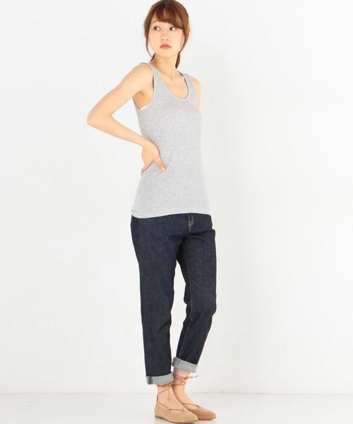 Another Edition(アナザーエディション)の「Hanes Undies アンダータンクトップ/Hanes Undies TT ◆(タンクトップ・レディース・ホワイト/ブラック/ライトグレー/オリーブ・フリー)」の14枚目の写真