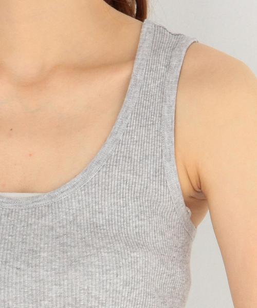 Another Edition(アナザーエディション)の「Hanes Undies アンダータンクトップ/Hanes Undies TT ◆(タンクトップ・レディース・ホワイト/ブラック/ライトグレー/オリーブ・フリー)」の16枚目の写真