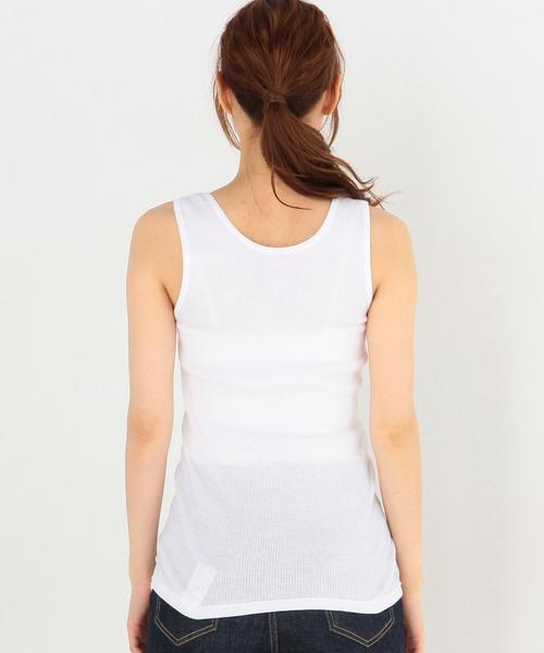 Another Edition(アナザーエディション)の「Hanes Undies アンダータンクトップ/Hanes Undies TT ◆(タンクトップ・レディース・ホワイト/ブラック/ライトグレー/オリーブ・フリー)」の7枚目の写真