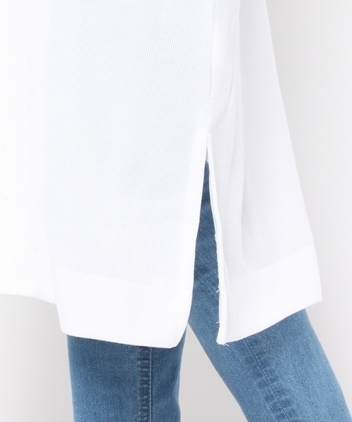 HusHusH（ハッシュアッシュ）の「サカリバフーデッドロングカーディガン（カーディガン/ボレロ・レディース・ブルー/ホワイト/カーキ/グレー・02/03）」の10枚目の写真