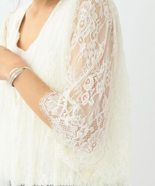 Another Edition（アナザーエディション）の「レースロングワンピース/ AEMFC LACE LONG OP◆（ワンピース・レディース・オフホワイト/ブラック/ベージュ・フリー）」の9枚目の写真