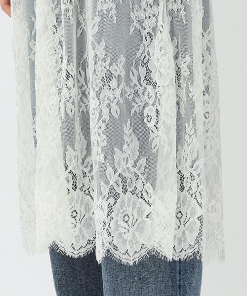 Another Edition（アナザーエディション）の「レースロングワンピース/ AEMFC LACE LONG OP◆（ワンピース・レディース・オフホワイト/ブラック/ベージュ・フリー）」の11枚目の写真