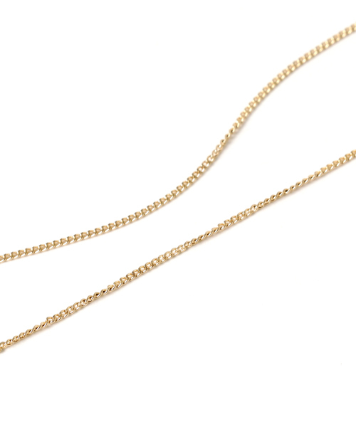 N.（N. Natural Beauty Basic）（エヌエヌナチュラルビューティーベーシック）の「ヘキサゴンラリエット（ネックレス・レディース・ゴールド・FREE）」の4枚目の写真