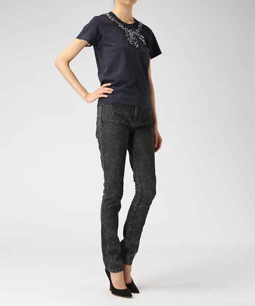 MARC JACOBS（マークジェイコブス）の「BLACK ACID WASH DENIM/レトロ 